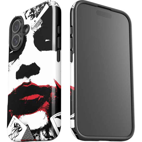 DC Comics The Joker Dark Knight Poster Art iPhone 16 Plus Impact Case